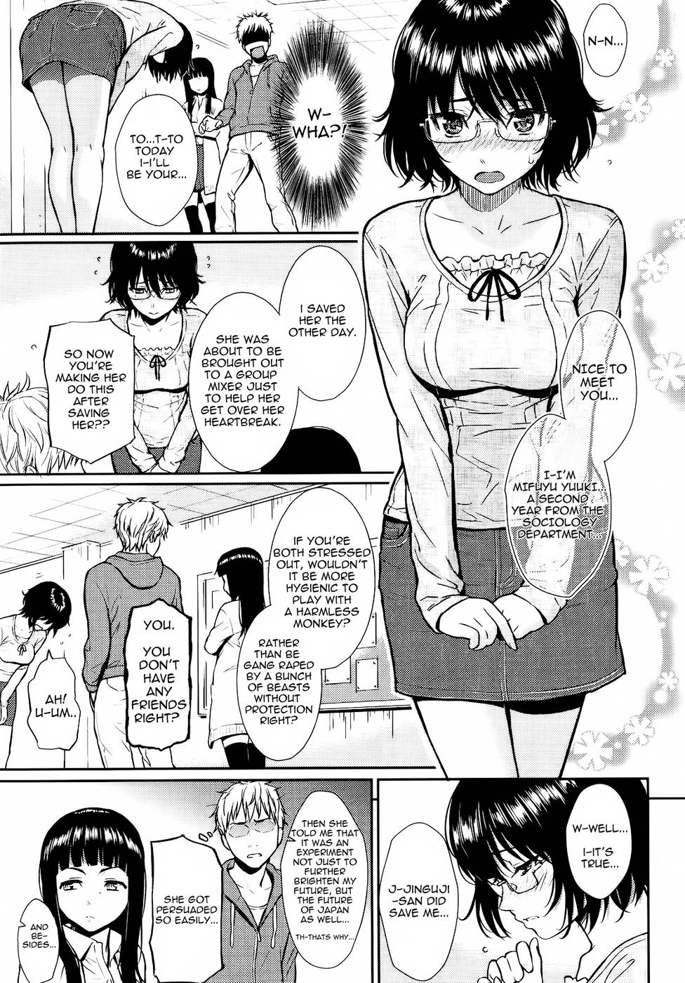 Hentai Manga Comic-Renai Sample One-Read-3
